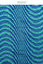 OLAS - Triangle Halter Top & Seamless Full Tie Side Bottom • Blue