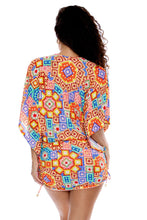RETRO LULI - Cabana V Neck Dress • Multicolor