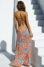 RETRO LULI - Cut Out Long Dress • Multicolor