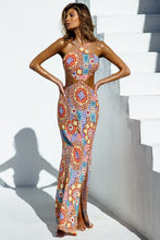 RETRO LULI - Cut Out Long Dress • Multicolor