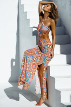 RETRO LULI - Cut Out Long Dress • Multicolor