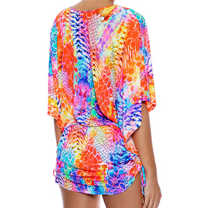 DANCING QUEEN - Cabana V Neck Dress