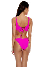 AMAZONIA - Underwire Tank Top & Seamless Full Tie Side Bottom • Pink Orchid