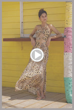 MAMACITA - Bandeau Ring Maxi Dress • Multicolor