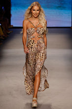 MAMACITA - Bandeau Ring Maxi Dress • Multicolor Runway