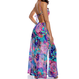 JUNGLE FEVER - Cut Out Long Dress