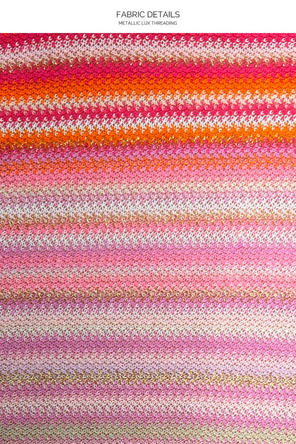 READY TO WEAR - Mini Dress • Multi Pink Campaign