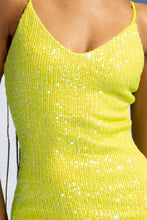 READY TO WEAR - Short Dress • Neon Yellow