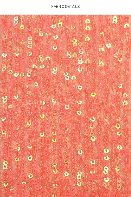 READY TO WEAR - Short Dress • Coral