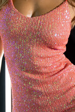 CHASING STARS - Short Dress • Coral Campaign