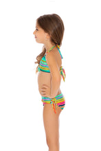 HOLA VERANO - Triangle Full Bikini Set • Multicolor