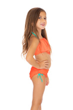 PARADISE - Cascade Halter Top Ruched Back Bikini • Hot Mess