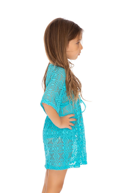 MIAMI NIGHTS - Short Tunic • Aruba Blue