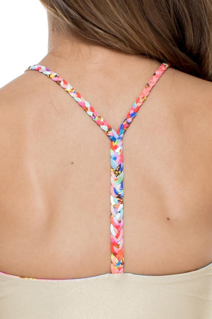 BELLAMAR - Reversible Braided One Piece • Multicolor