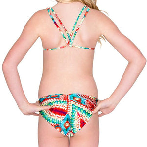 WILD HEART - Criss Cross Back Halter Top Bikini