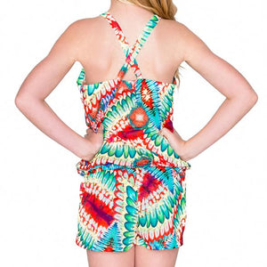 WILD HEART - Cross Back Romper