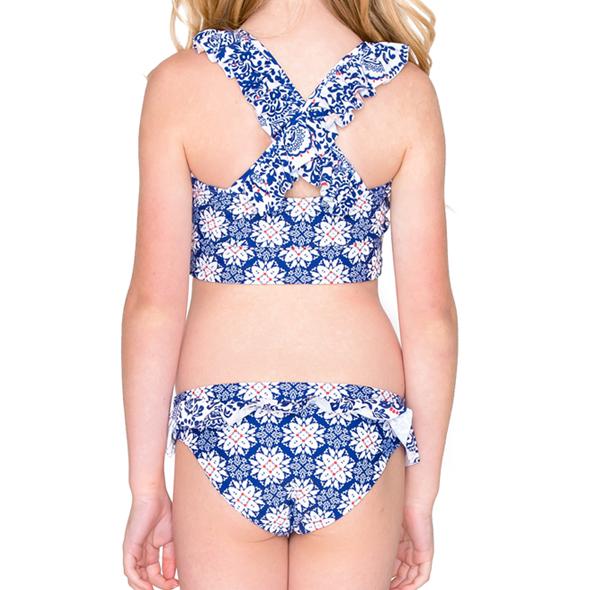 NAUGHTY GIRL - Ruffle Tankini Bikini