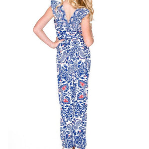 NAUGHTY GIRL - Ruffle Top Jogger Pant