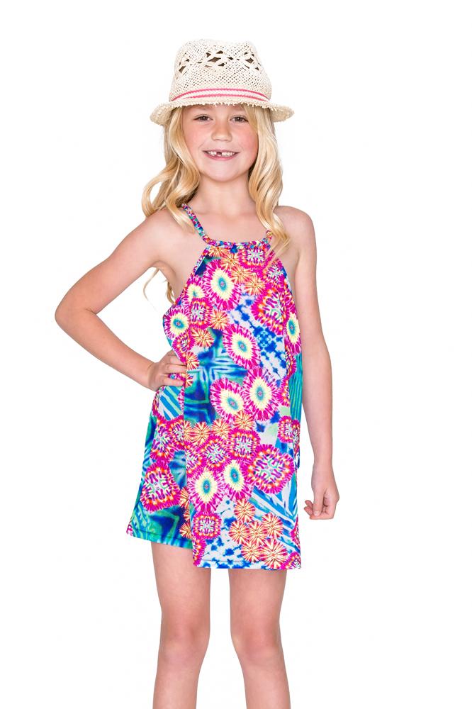 BEAUTIFUL MESS - Braided Short Dress • Multicolor