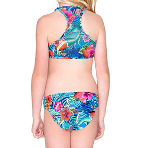 INKED BABE - Ink Mesh Sporty Back Bikini