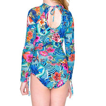 INKED BABE - Ink Mesh Rush Guard One Piece