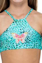 VIVA CUBA - Patch High Neck Bikini • Multicolor