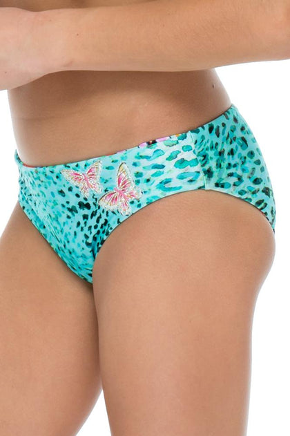 VIVA CUBA - Patch High Neck Bikini • Multicolor