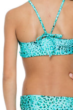 VIVA CUBA - Patch High Neck Bikini • Multicolor