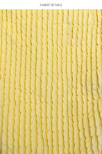 PURA CURIOSIDAD - Triangle Halter Top & Seamless Full Ruched Back Bottom • Sun Rays